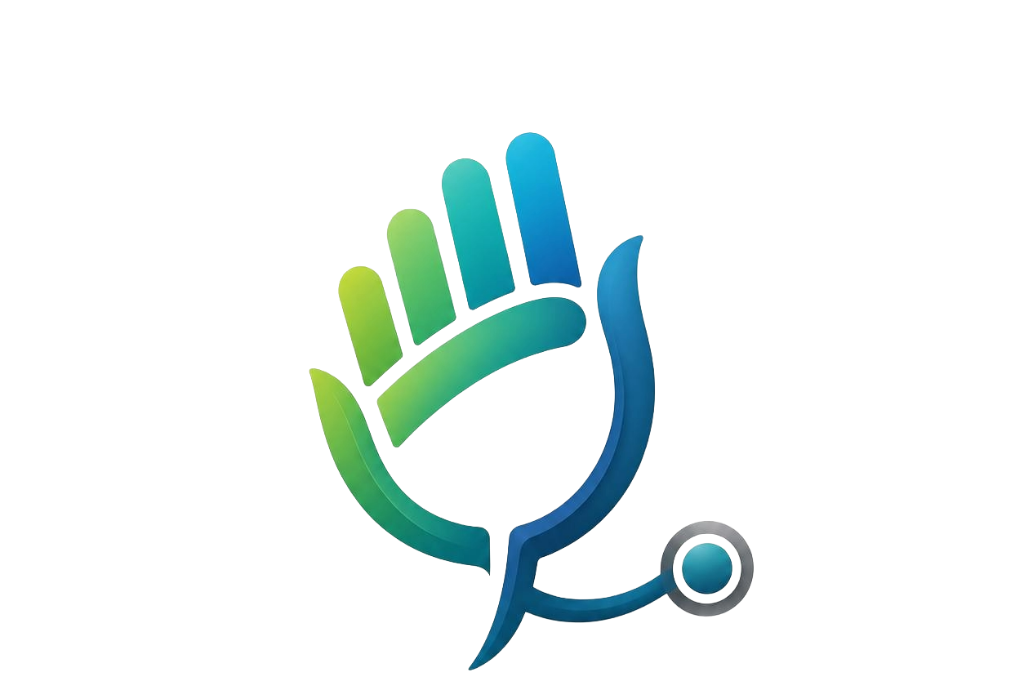 Divine Fingers Healthcare Emblem